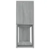 Libreria grigia Sonoma 100x24x63 cm in materiale ligneo Anteprima dell’immagine prodotto 6