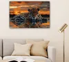 Wanddeko 60x40 cm - Tiere - Natur - Leopard - Produktbild-Vorschau 6