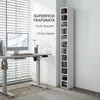 HOMCOM Mobile Libreria Porta CD a 12 Ripiani per 204 CD, Anteprima dell’immagine prodotto 7