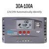 Solární regulátor nabíjení 12V/24V 30A MPPT Solární Náhled obrázku produktu 10