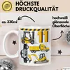 11. Geburtstag Geschenk Tasse Becher Jungen Jungs Baustelle Produktbild-Vorschau 3