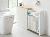 Yamazaki Bad-Aufbewahrung mit Schublade und Holzablage Produktbild-Vorschau 2