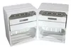 3er Set weiße Regalkiste mit Schublade quer 50cm x 40cm x Produktbild-Vorschau 5