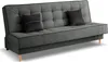 xonox.home Bono Schlafsofa 3 Sitzer grau B/H/T: 199x91x91cm Produktbild-Vorschau 8
