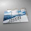 Bild auf Leinwand - Leinwandbild - 3 Teile - Berg Wanderung Produktbild-Vorschau 2