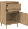 vidaXL Noční stolek 2 ks Artisan dub 40 x 35 x 70 cm Náhled obrázku produktu 5