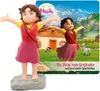 Two Heidi figurines are shown in front of a backdrop depicting a mountain village scene with a house and a goat. Produktbild-Vorschau