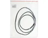 A clear, well-lit studio shot of a set of rubber gaskets inside a clear plastic bag. Anteprima dell’immagine prodotto