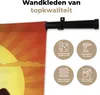 MuchoWow® Wandteppich Wandbehang Dino - Sonne - Natur - Produktbild-Vorschau 3