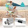 COSTWAY Składane krzesło plażowe, krzesło kempingowe z Podgląd zdjęcia produktu 6