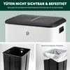 eluno Abfalleimer, Treteimer - 2 Fächern mit je 15 Liter Produktbild-Vorschau 6