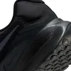 A close-up view of the heel and sole of a black Nike sneaker. Podgląd zdjęcia produktu