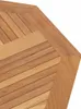 vidaXL Gartentisch Klappbar 120x120x75 cm Massivholz Teak Produktbild-Vorschau 15