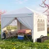 Quictent Pavillon 3x3 Faltpavillon mit 4 Seitenteilen, Produktbild-Vorschau 1