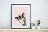 MuchoWow® Gerahmtes Poster Zebra - Rosa - Pastell 30x40 cm Produktbild-Vorschau 6