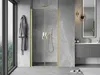 Porte de douche pivotante Mexen Mist 75 cm, transparente, Voir les images du produit 2