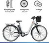 Zündapp Z517 E Bike Damenfahrrad 28 Zoll 155 - 190 cm mit 7 Produktbild-Vorschau 3