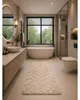 50 x 80 cm Tapis de bain antidérapant 3D 7288 beige Voir les images du produit 2