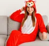 Pyjama Onesie Kigurumi Kostüm Verkleidung Akita XL: 175 - Produktbild-Vorschau 7