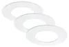 Di-Ka LED Einbauleuchte Flat-In 3er Set weiß Ø 8,5 cm 5W Produktbild-Vorschau 1