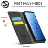 Galaxy S9 Hülle, Standfunktion Kartenfach Wallet Leder Produktbild-Vorschau 4
