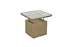 Merxx Gartentisch, höhenverstellbar, Glasplatte, 72 x 72 x Produktbild-Vorschau 2