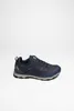 A single navy and gray hiking shoe is shown against a white background. Produktbild-Vorschau