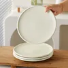 Teller set 4er Ø21,8 cm Keramik Essteller Kuchenteller Produktbild-Vorschau 6