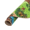 Kinder Spiel Straßen Teppich Dino Welt Grün Rund, Größe:400 Produktbild-Vorschau 4