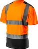 NEO TOOLS T-shirt Warning, fondo scuro, arancione, taglia Anteprima dell’immagine prodotto 1