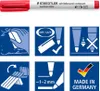STAEDTLER Whiteboardmarker Lumocolor 4St Box Podgląd zdjęcia produktu 12