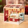 puzzle 3D, mini-casa fai da te, gelato pieno di gusti, Anteprima dell’immagine prodotto 2