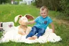 Kuscheltier Hase Ralf Rabbit, ca. 50cm Produktbild-Vorschau 4