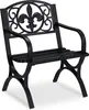 Relaxdays Gartenstuhl Vintage, Gartensessel m. Armlehnen, Produktbild-Vorschau 1