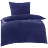 Bettwäsche Winter Plüsch Cashmere Cord Fleece 135x200 Produktbild-Vorschau 1