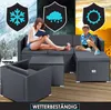 KESSER® Polyrattan Lounge Aruba – Gartenlounge für 4-5 Produktbild-Vorschau 9