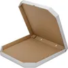 Kartonové krabice na pizzu 450 x 450 x 40 mm bílé Náhled obrázku produktu 1