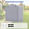 COSTWAY, capanno per attrezzi da giardino, struttura Anteprima dell’immagine prodotto 3