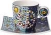 James Rizzi 4er Set Espressotassen mit Untertasse Porzellan Produktbild-Vorschau 5