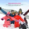 Winterhandschuhe Kinder 1 Paar, Winddichte Fäustlinge, Für Produktbild-Vorschau 3