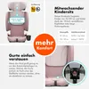 A collage of images and text describing a child car seat's features. Náhled obrázku produktu