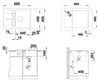 Spüle Blanco METRA 45 S Compact 680 x 500 mm schwarz 525913 Produktbild-Vorschau 9