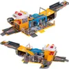 Kinderset 2in1-Garage: Bauwagen Rückwärtsgang Hubschrauber Produktbild-Vorschau 2