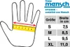 Hygostar 2715 12er Baumwollhandschuhe Blanc weiß Gr. 8/M Podgląd zdjęcia produktu 8