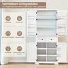 COSTWAY Vysoká kuchynská skriňa, 184 cm, skriňa na Náhľad obrázku produktu 5