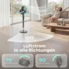 HOMCOM Standventilator Luftzirkulator Lüfter mit 12 Produktbild-Vorschau 6