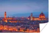 MuchoWow® Poster Florenz - Stadt - Sonne 180x120 cm - Produktbild-Vorschau 1