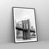Gerahmtes Poster - Schwarzer Rahmen - Brücke Brooklyn Produktbild-Vorschau 8
