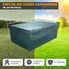 Kronenburg Schutzhülle Gartentisch - Abdeckhaube 70 x 180 x Produktbild-Vorschau 5