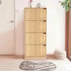 WAOHO Klappbare Schuhregale，Schuhschrank 4 Produktbild-Vorschau 3